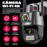 Camera Dupla Com Sirene