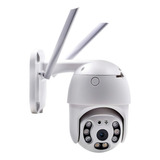 Câmera Externa Ip Wifi Auto Tracking App Yoosee Full Hd Cor Branco