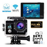  câmera Filmadora Action Pro 4k Sports Ultra hd Wi fi Control 