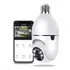 Câmera Focus 360 Wifi Security Spy Ip Night Vision Hd Cor Branca