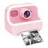 Camera Fotografica Infantil Instantanea Videos Fotos Jogos Cor Rosa