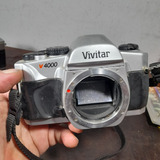 Câmera Fotográfica Vivitar V4000 Antiga Travada, Peças 