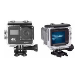 Câmera Go Cam Ultra Pro Full Hd 4k Sport Wifi A Prova D'água Cor Preto