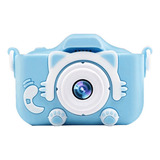 Câmera Infantil Mini Efeitos Fotos Voz Recarregável + Capa