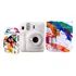 Câmera Instantânea Instax Mini 12 Com 10 Filmes E Bolsa Branca Colorida