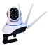 Câmera Ip 3 Antenas Wifi Wireless 3ª Geração Visão Noturna Cor Branco