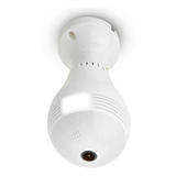 Camera Ip Segurança Lampada Espia Oculta Panoramica Wifi