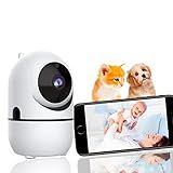 Camera Ip Wifi Giratória 1080p Estilo Babá Eletrônica Com Visão Noturna E Alerta De Movimento