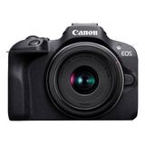 Câmera Mirrorless Canon Eos R100 4k Aps-c C/ 18-45mm C/ Nfe