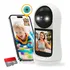 Câmera Monitor De Segurança Infantil Icsee 3mp Zoom - Branco