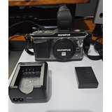 Camera Olympus Pen Ep-2 Com Viewfinder E 2 Baterias