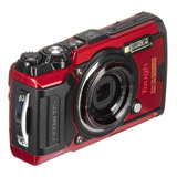 Câmera Olympus Tough Tg-6 Waterproof Vermelha S/juros