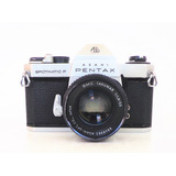 Câmera Pentax Spotmatic F C/lente Smc Takumar 1:1.8/55 Mm