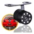 Câmera Ré Automotiva 8 Leds Hd Infravermelho Visão Noturna