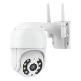 Camera Segurança Gira 320 Smart Ip Wifi Icsee Dome Full Hd Cor Branco