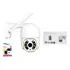 Câmera Segurança Ip Prova D'água Audio Icsee + Cartão 64gb Cor Branco