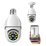 Camera Seguranca Lampada Panoramica
