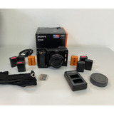 Camera Sony A6500 Lente
