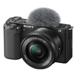 Camera Sony Dsc Zv-e10l Kit 16-50mm Black