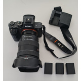  Câmera Sony Mirrorless A7s Il 4k + Baterias + Cartão