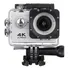 Câmera Sports Ultra Hd 4k Wifi 16mp Moto Mergulho Capacete Cor Prata