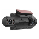 Câmera Veicular Full Hd D26 2 Lentes Visor Filmadora Carro