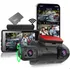 Câmera Veicular Wifi Full Hd Display D26 Frente Dentro+ 32gb