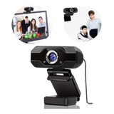 Câmera Web 1080p Para Pc  Laptop E Desktop  Videochamada