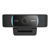 Câmera Web Intelbras Cam 1080p Full Hd 30fps Cor Preto