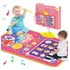 Camewin Brinquedo Infantil Tapete Elétrico De Dança Musical Diversão Piano, Bateria De Prateleira.