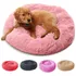 Caminha Nuvem Pet Lorben Redonda Cachorros Gatos Tam Gg 80cm Cor Rosa Desenho Liso