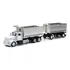 Caminhão Basculante Duplo Kenworth W900 Com Reboque Em Verme