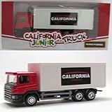 Caminhão Baú California Transportes - Scania P-series - Junior Truck - 1/64 - California Toys