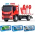 Caminhão Brinquedo Miniatura Iveco Tector Guincho Plataforma