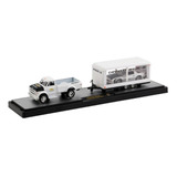 Caminhão Chevrolet C60 1970 & Camaro 1985 1:64 M2 Machines
