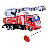 Caminhao Controle Remoto Bombeiro