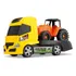 Caminhão De Brinquedo Super Truck Com Trator Farm Cor Amarelo
