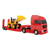 Caminhão Diamond Truck Carregadeira - Roma Brinquedos 1322