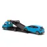 Caminhão Guincho Prancha C/ Renault Clio 1:43 Burago Azul