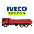 Caminhão Iveco Miniatura Tector Engradado Bebidas Ref: 341 Cor Vermelho