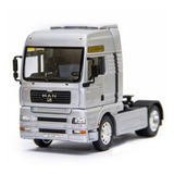 Caminhão Man Tg 510a 1:32 Welly Prata