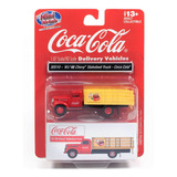 Caminhão Metal -chevy Stakebed Coca Cola - Escala - 1/87
