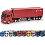 Caminhao Miniatura Iveco Carreta