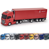 Caminhao Miniatura Iveco Carreta