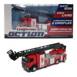 Caminhao Miniatura Volvo Bombeiros