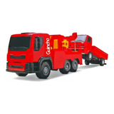 Caminhão Truck Guincho Reboque + Caminhonete Roma Brinquedos