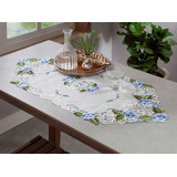 Caminho De Mesa Rendado Atenas 40x150cm Jolitex