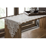 Caminho De Mesa Rendado Istambul 0 40x1 50m Jolitex
