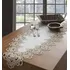 Caminho De Mesa Rendado Veneza Luxo Bege 40x150cm Jolitex Liso
