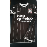 Camisa - Furada - Corinthians Preta - Nike 2011